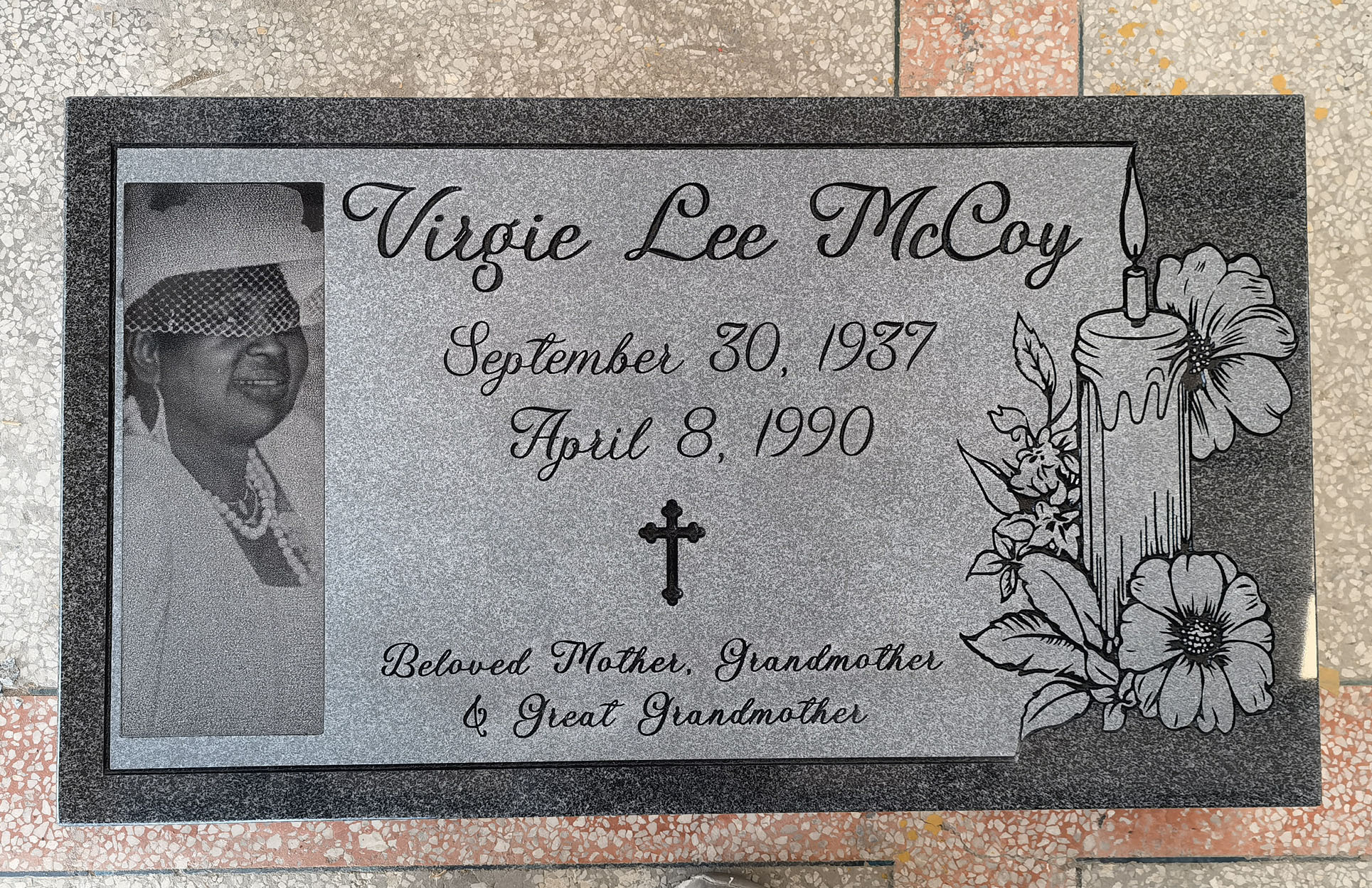 Finalized headstone product | EternityHeadStones