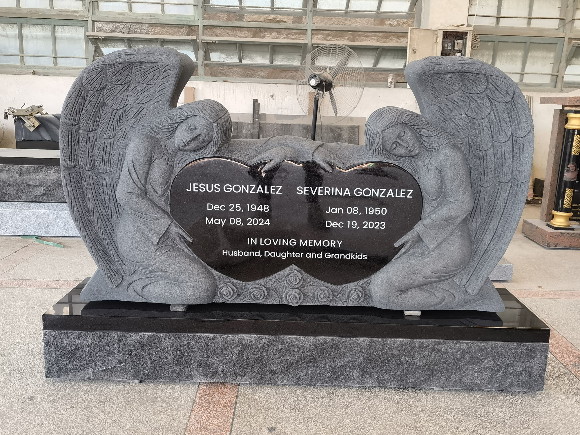 Finalized headstone product | EternityHeadStones