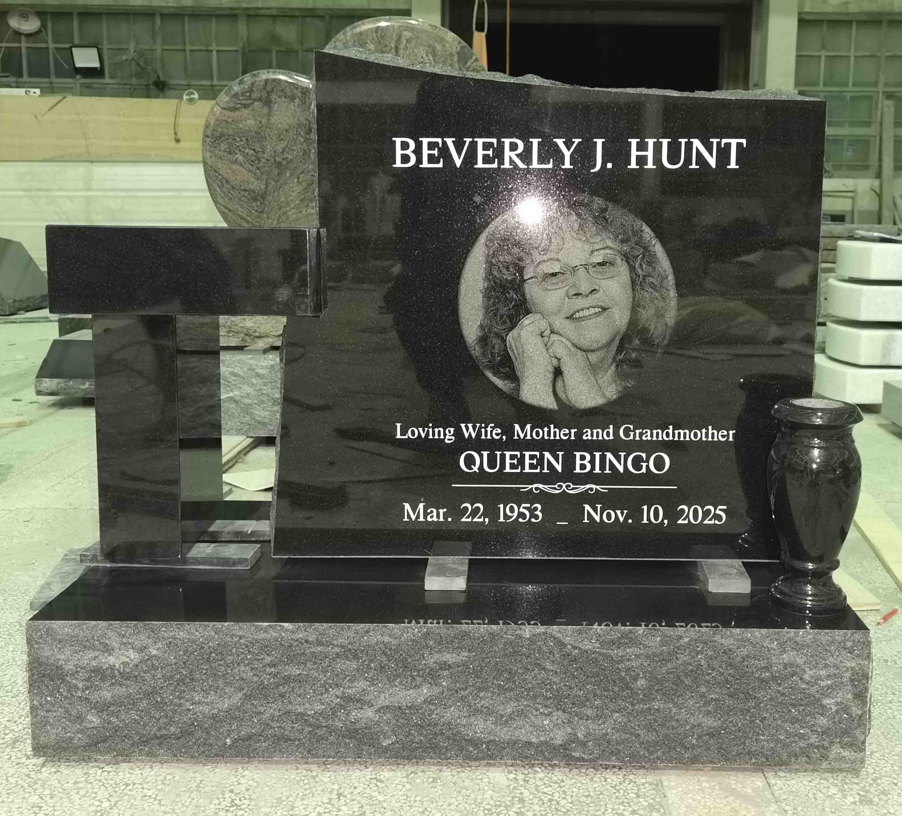Finalized headstone product | EternityHeadStones