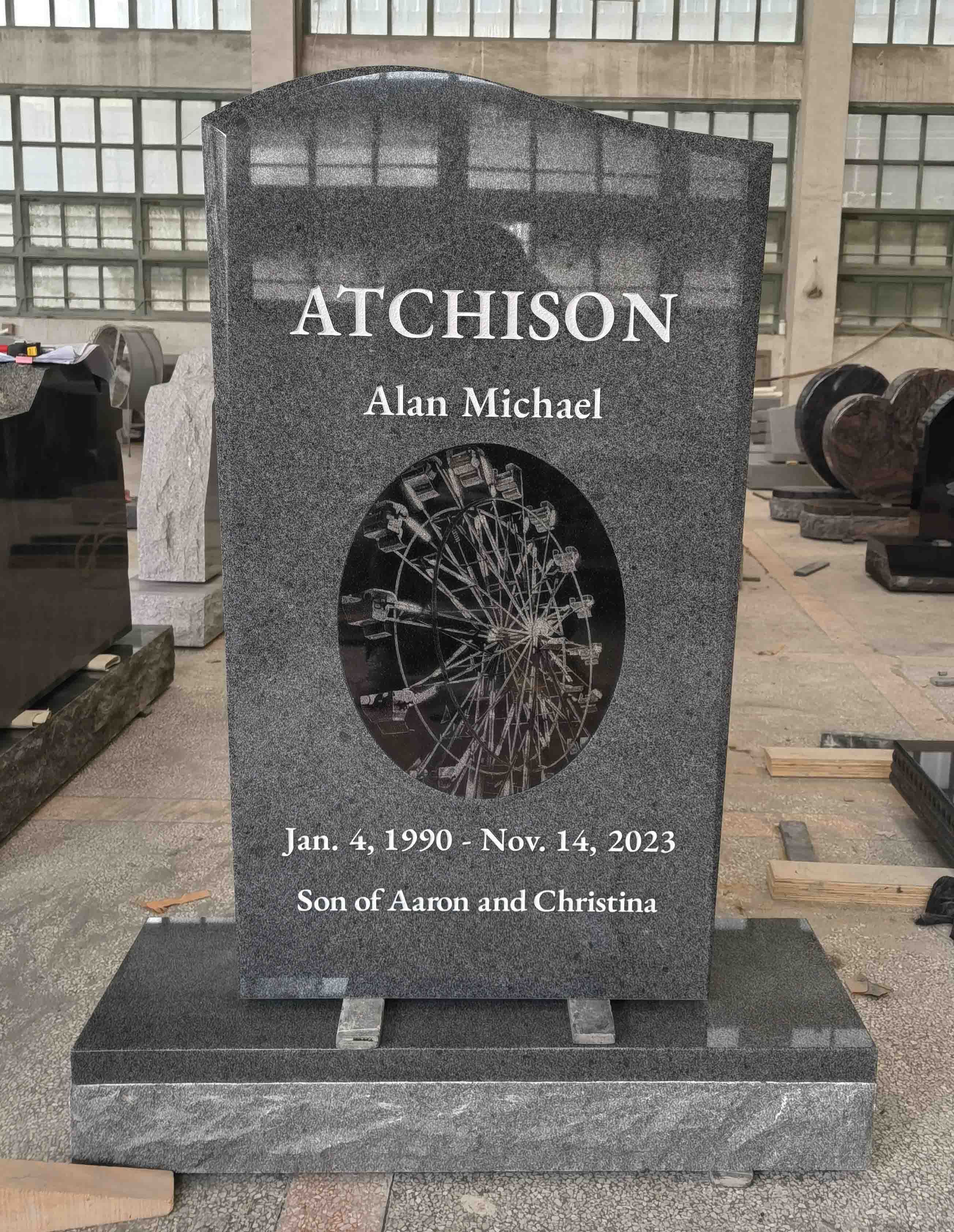 Finalized headstone product | EternityHeadStones