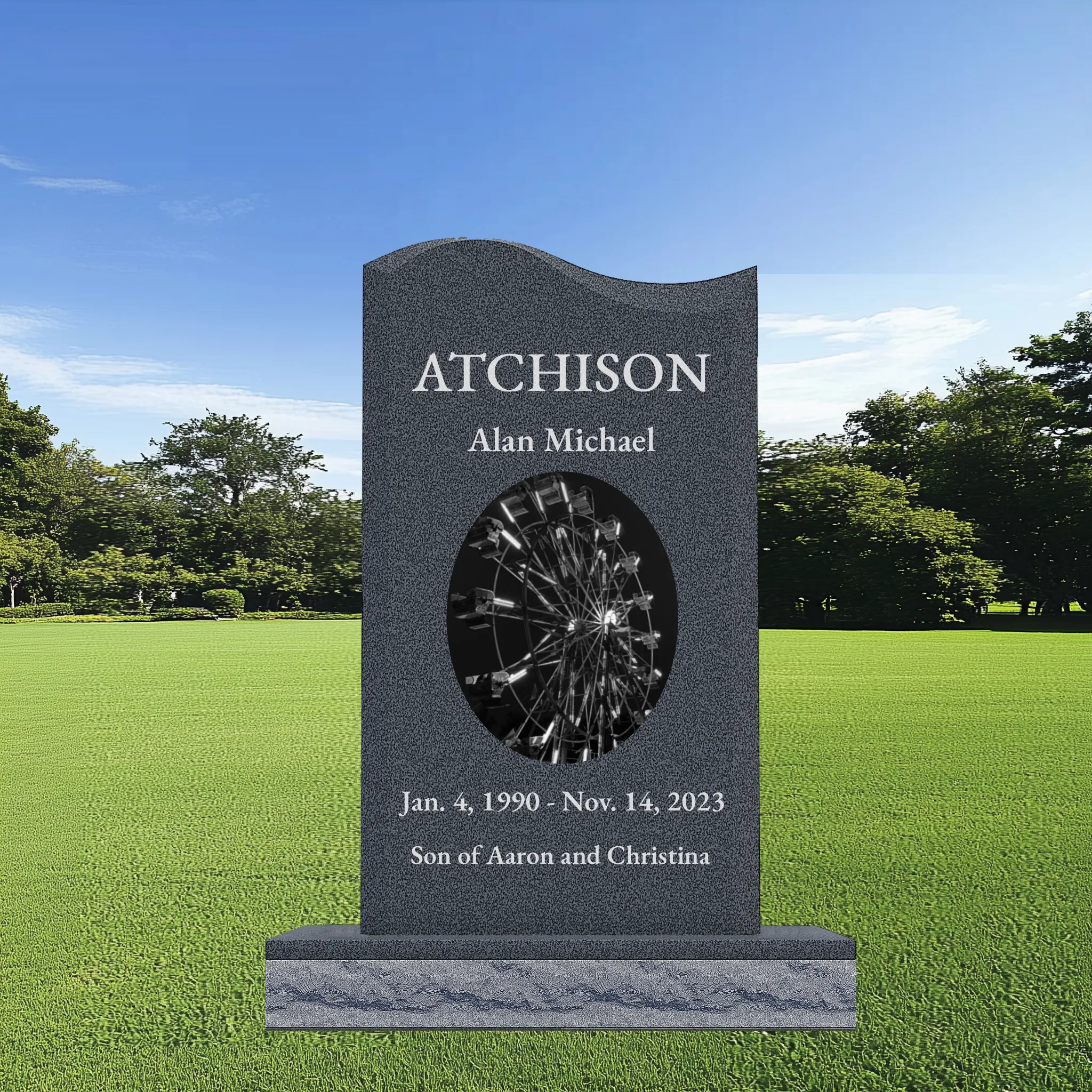 Headstone design proof | EternityHeadStones