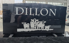 Finalized headstone product | EternityHeadStones