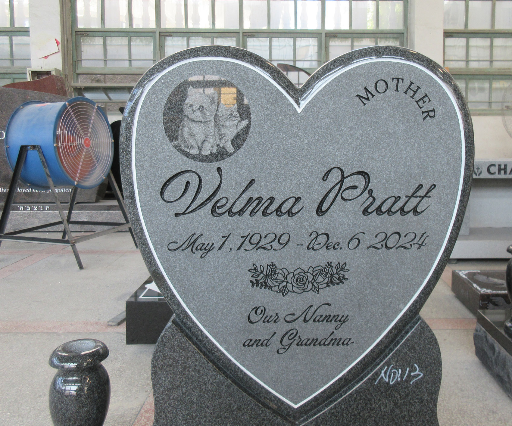 Finalized headstone product | EternityHeadStones